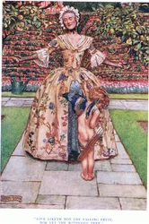 Die Liebe mag keine fallenden Früchte, noch den verdorrten Baum, 1928